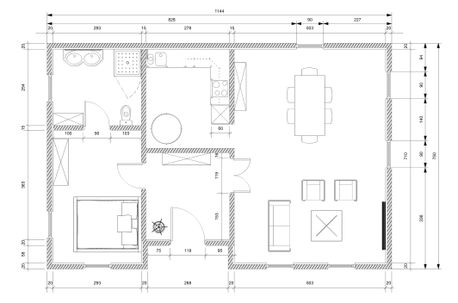 Ursula Kratt Immobilien | Zeichnung Grundrisse einer Wohnung 