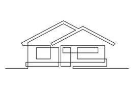Immobilienmakler in Aldingen | KRATT IMMOBILIEN | Zeichnung Haus 