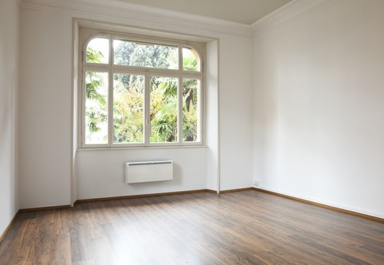 Ursula Kratt Immobilien | Leere Wohnung für eine Wohnungsbesichtigung